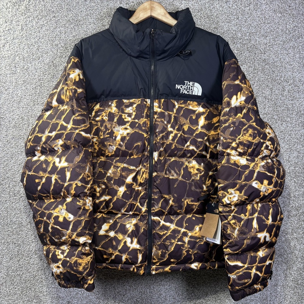 The‎ North Face Jacket Mens XL Brown M 96 Retro Nuptse 700 Down Puffer Full Zip